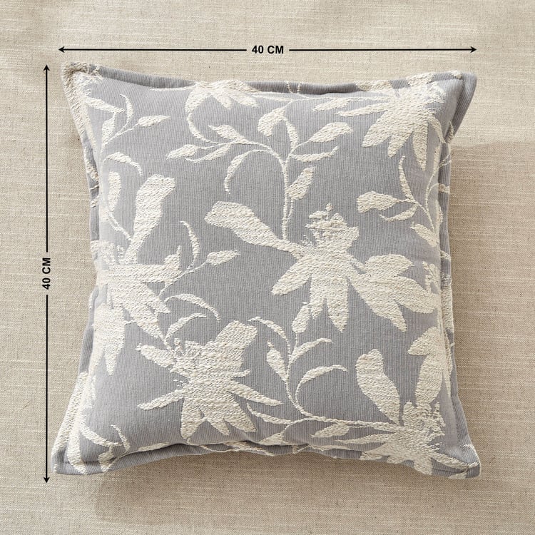 Windsor Rosia Set of 2 Woven Cushion Covers - 40x40cm