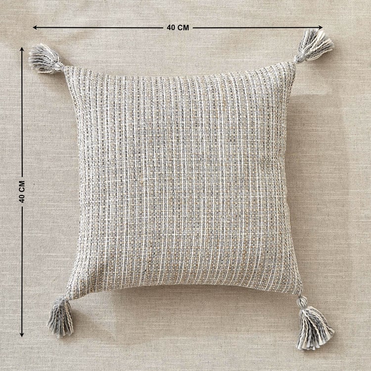 Windsor Twee Set of 2 Woven Cushion Cover - 40x40cm