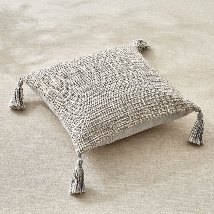 Windsor Twee Set of 2 Woven Cushion Cover - 40x40cm