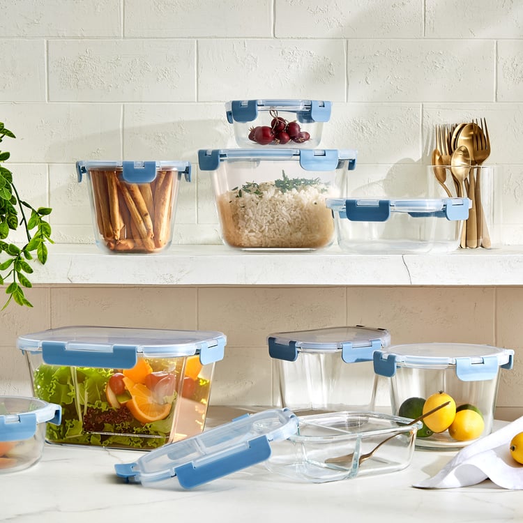 Palestine Astero Deep Borosilicate Glass Storage Container - 1.9L