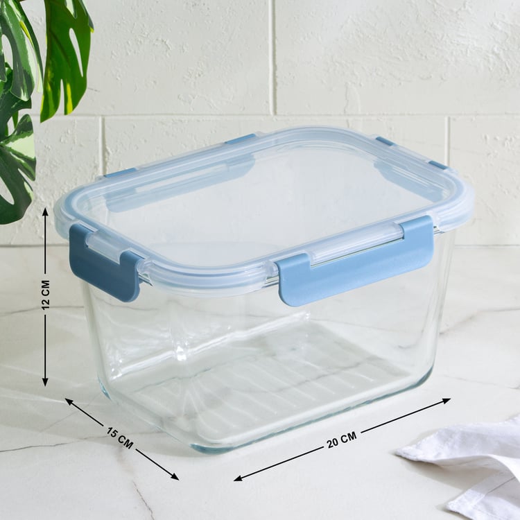 Palestine Astero Deep Glass Food Storage Container - 1.8L