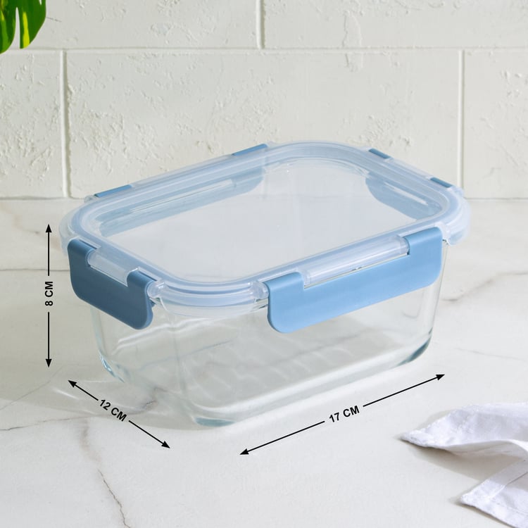 Palestine Astero Deep Borosilicate Glass Storage Container - 800ml