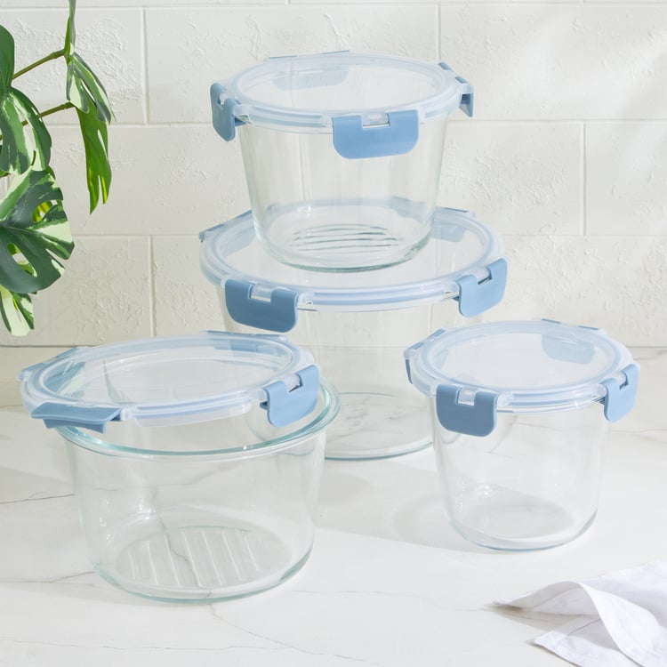 Palestine Astero Deep Borosilicate Glass Storage Container - 700ml