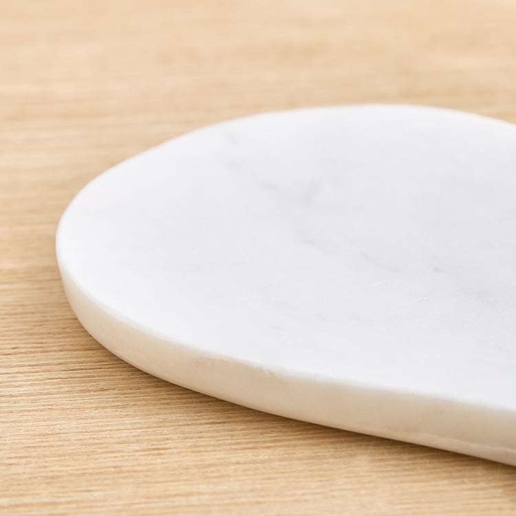 Regal Luxe Carrara Marble Spoon Rest