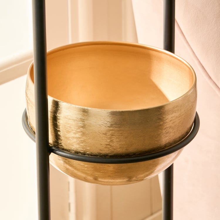 Gardenia Mirage Metal 3-Tier Floor Planter