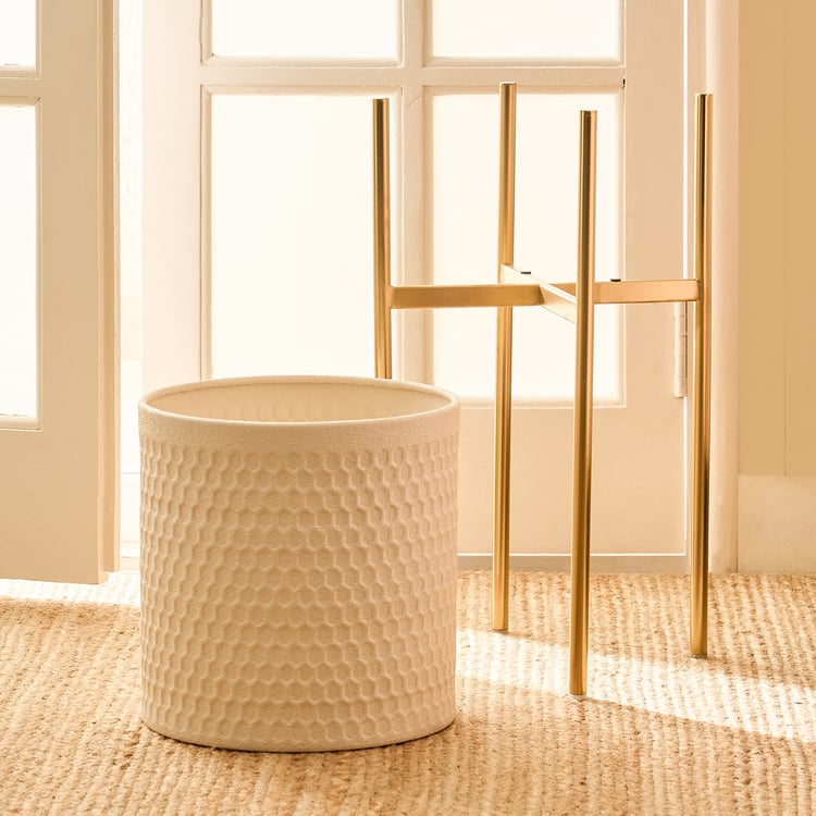 Gardenia Mirage Set of 2 Floor Planters with Stand