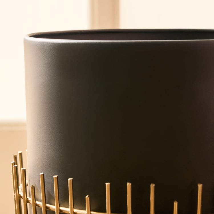Gardenia Shine Metal Floor Planter with Stand