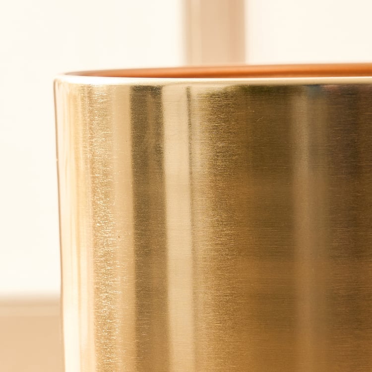 Gardenia Shine Metal Floor Planter with Stand
