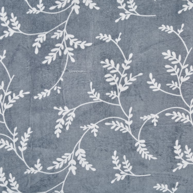 Archer Porcelain Dustybl Printed Single Blanket