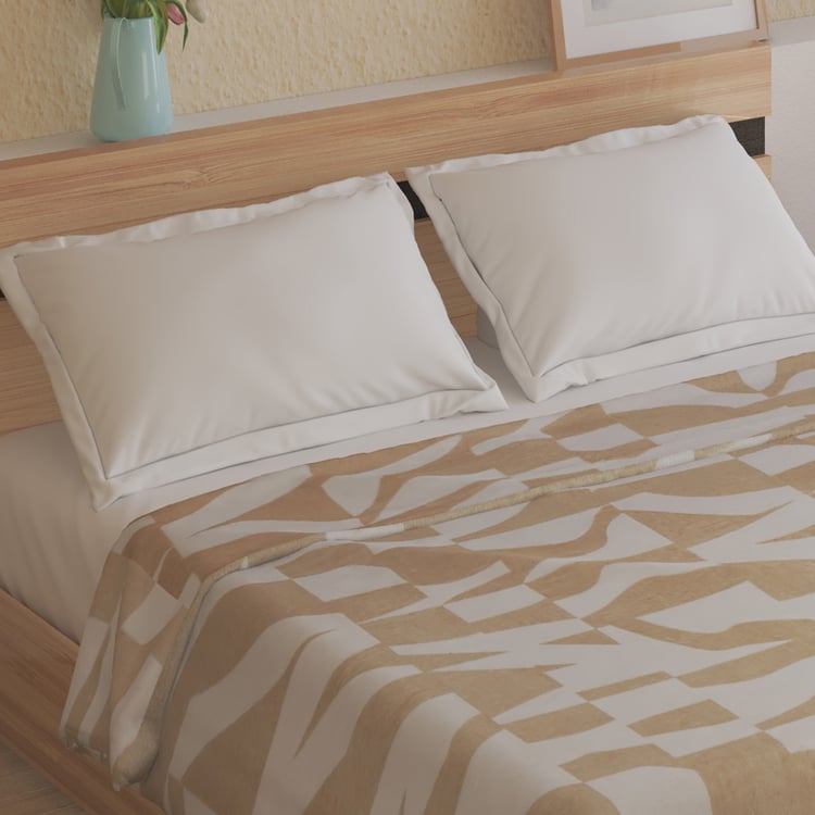 Archer Vapour Printed Double Blanket