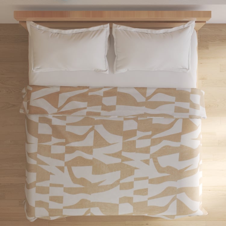 Archer Vapour Printed Double Blanket