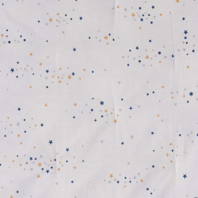 Slate Kids Robot Cotton Printed Reversible Double Comforter