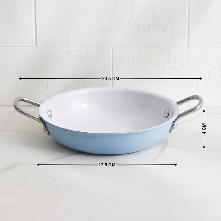 Bakers Pride Claire Aluminium Mini Open Kadhai - 600ml
