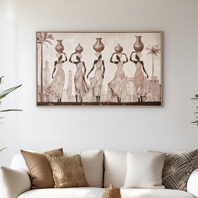 Artistry Regalia Canvas African Ladies Picture Frame - 100x60cm