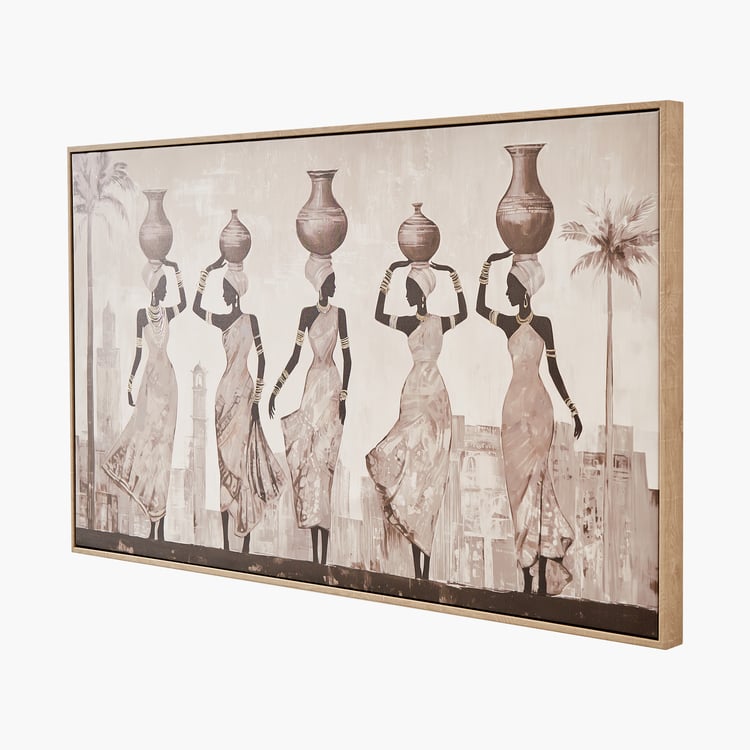 Artistry Regalia Canvas African Ladies Picture Frame - 100x60cm