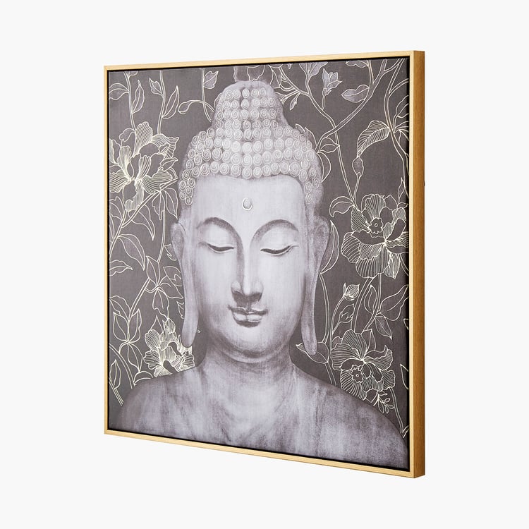 Artistry Regalia Canvas Buddha Foil Picture Frame - 60x60cm
