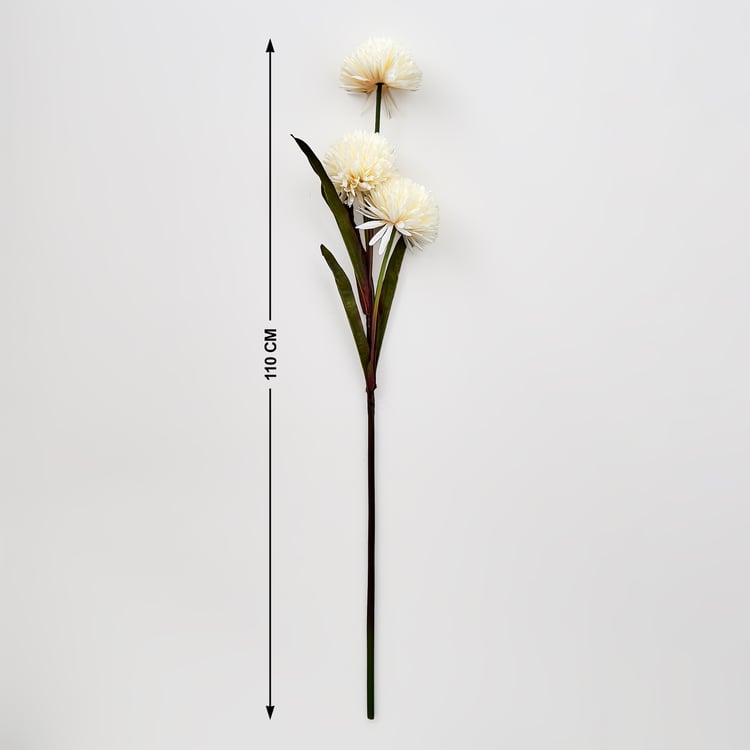 Fiesta Artificial Chrysanthemum Flower Stick - 110cm