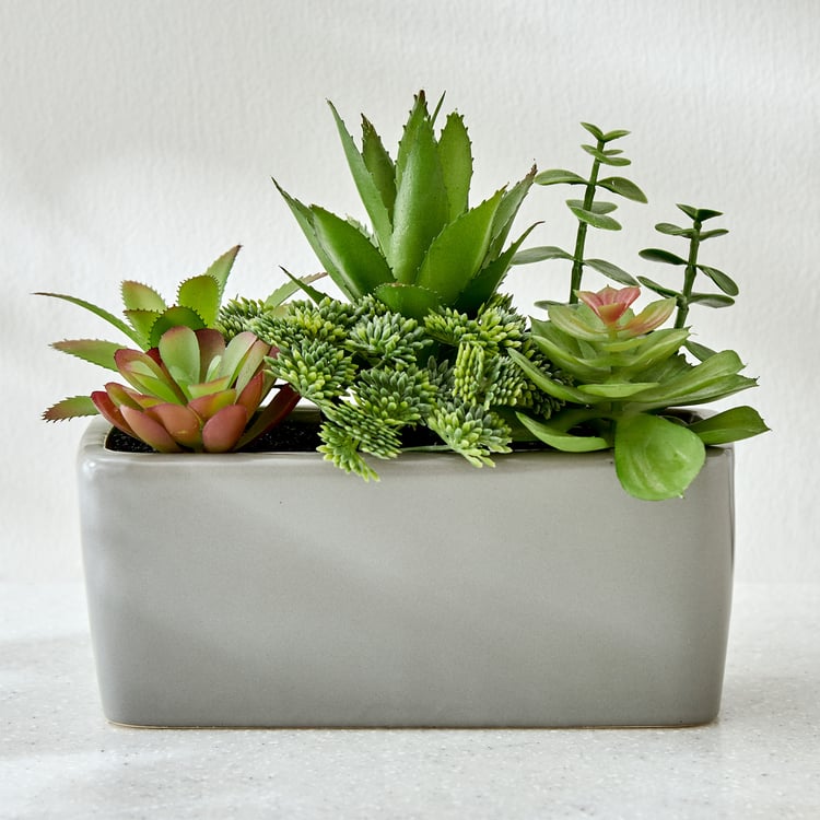 Gloria Tiered Artificial Potted Plant