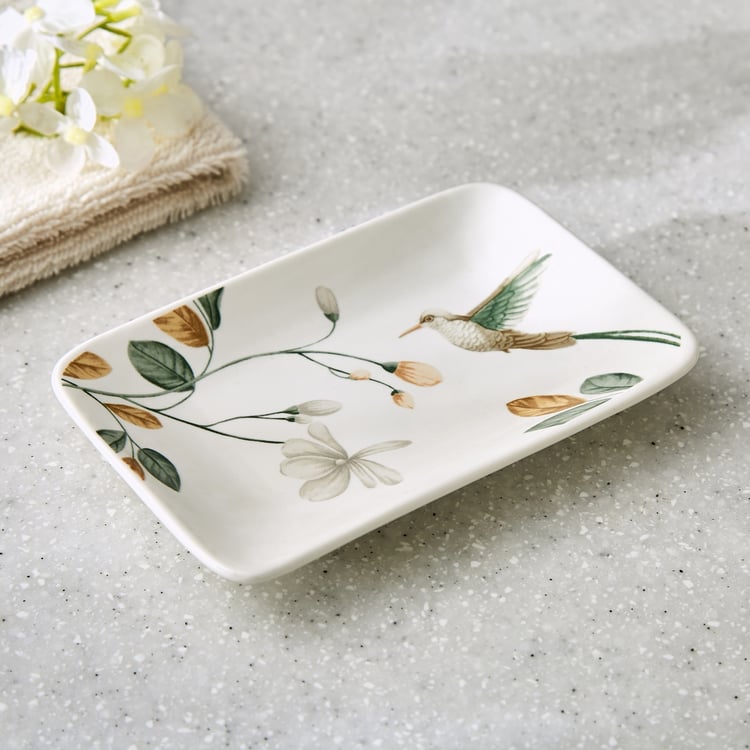 Mekong Kralix Ceramic Printed Soap Dish