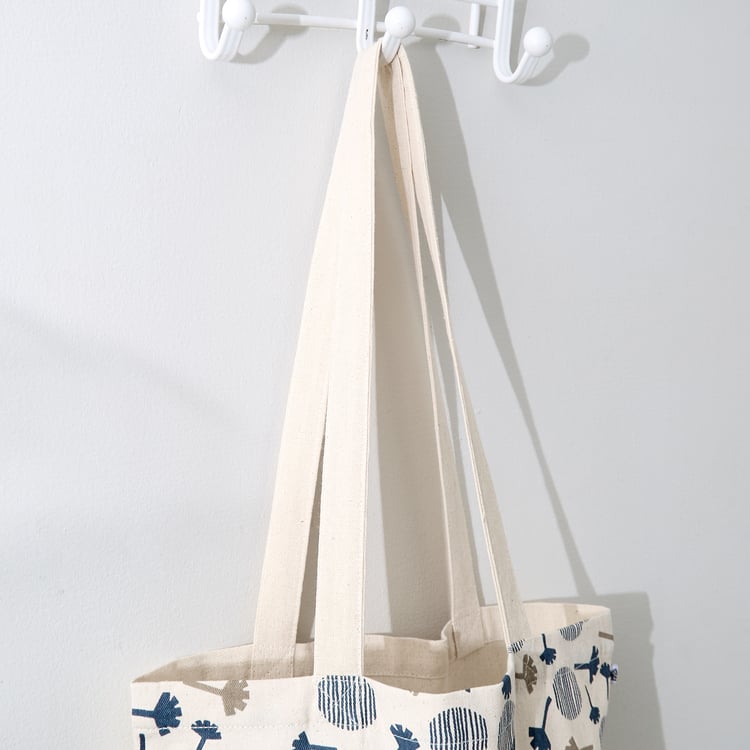 Garnet Retro Printed Tote Bag