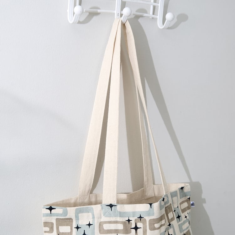 Garnet Retro Printed Tote Bag
