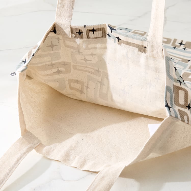Garnet Retro Printed Tote Bag