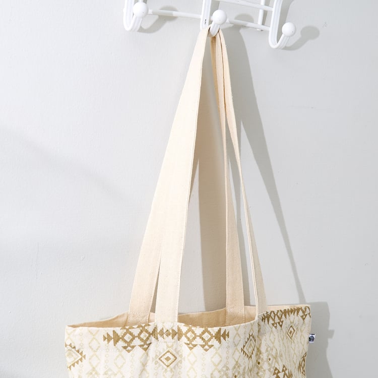 Garnet Tribal Ethnic Print Tote Bag