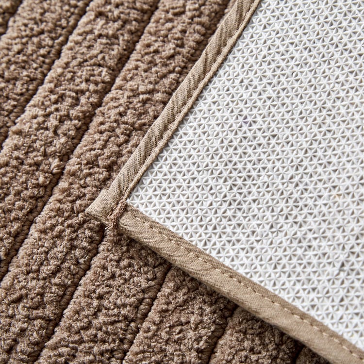 Senegal Rib Anti-Slip Bath Mat - 75x50cm