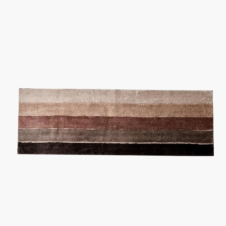 Senegal Stripe Anti-Slip Bath Runner - 150x50cm