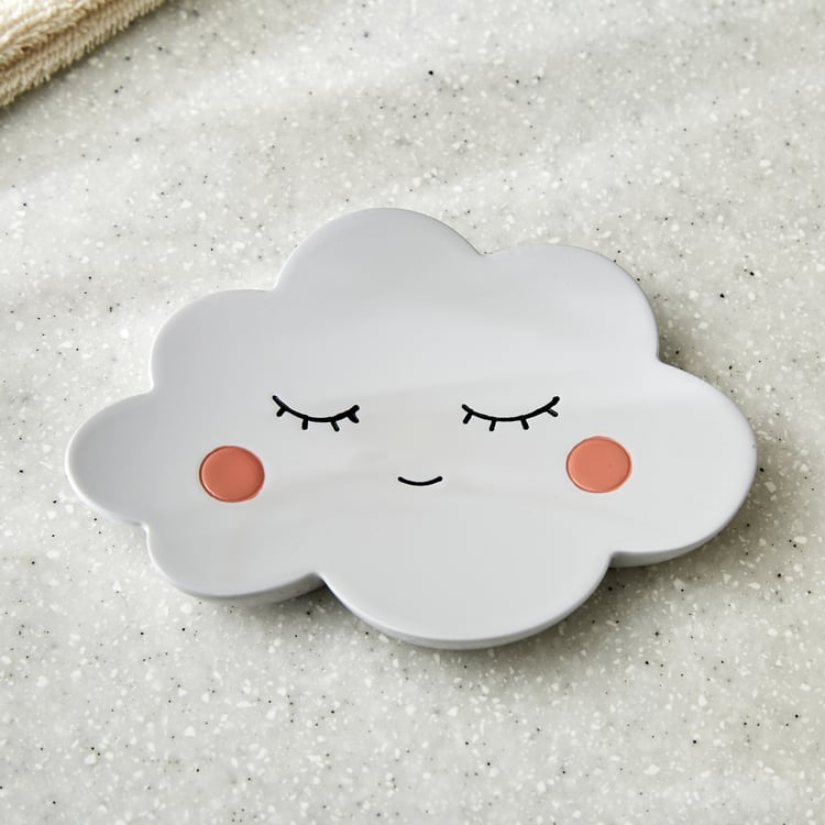 Slate Kids Polyresin Cloud Soap Dish