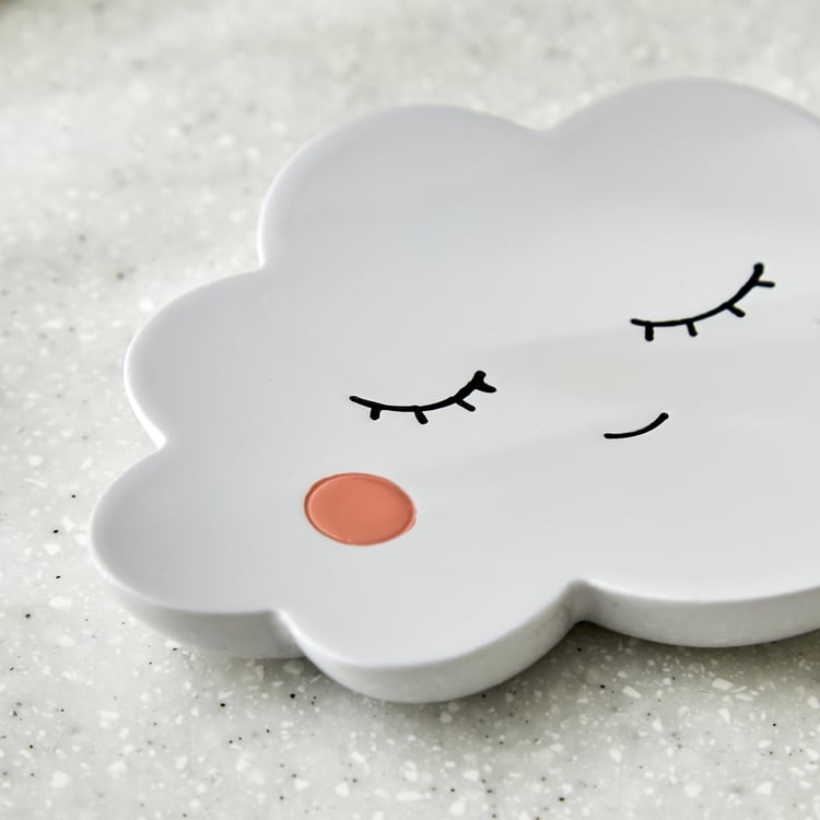 Slate Kids Polyresin Cloud Soap Dish