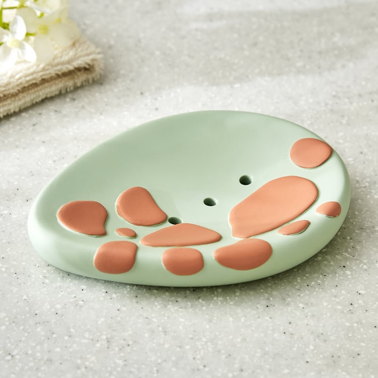 Slate Kids Polyresin Dinosaur Soap Dish