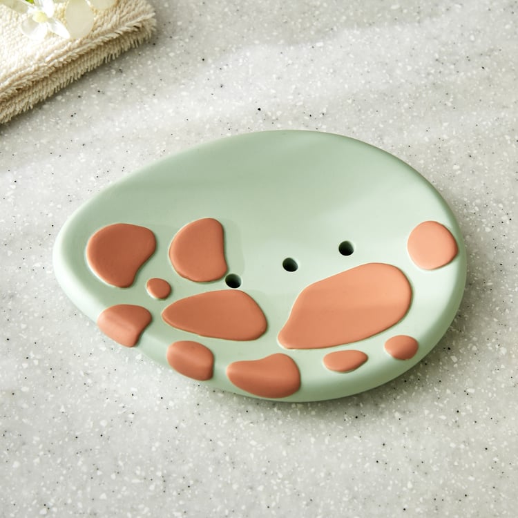 Slate Kids Polyresin Dinosaur Soap Dish