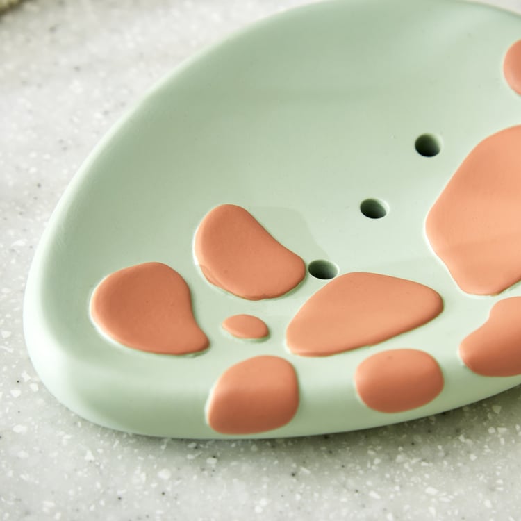 Slate Kids Polyresin Dinosaur Soap Dish