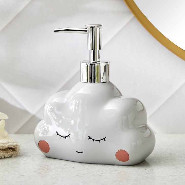 Slate Kids Polyresin Cloud Soap Dispenser - 200ml