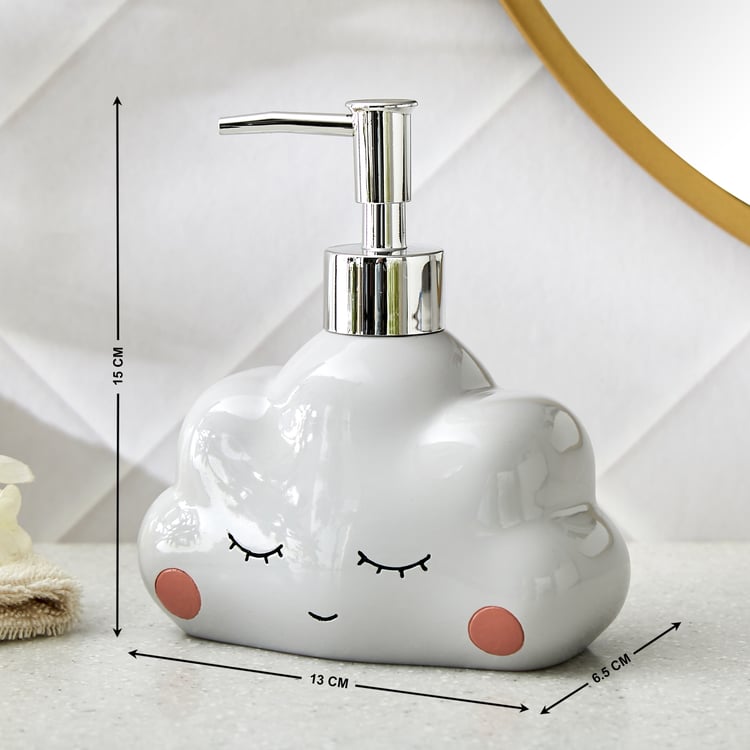 Slate Kids Polyresin Cloud Soap Dispenser - 200ml
