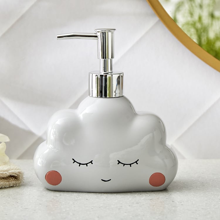 Slate Kids Polyresin Cloud Soap Dispenser - 200ml