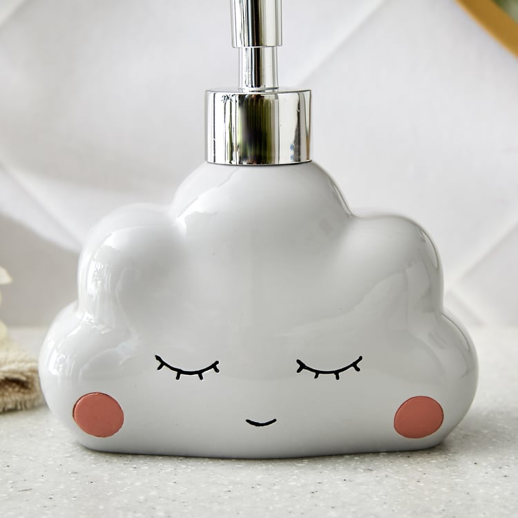 Slate Kids Polyresin Cloud Soap Dispenser - 200ml