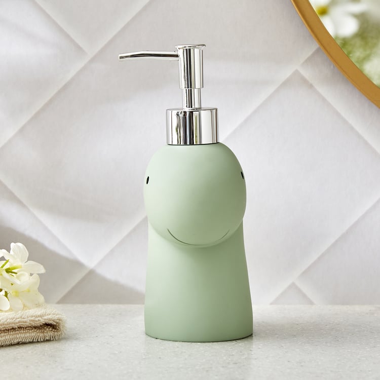 Slate Kids Polyresin Dinosaur Soap Dispenser - 230ml