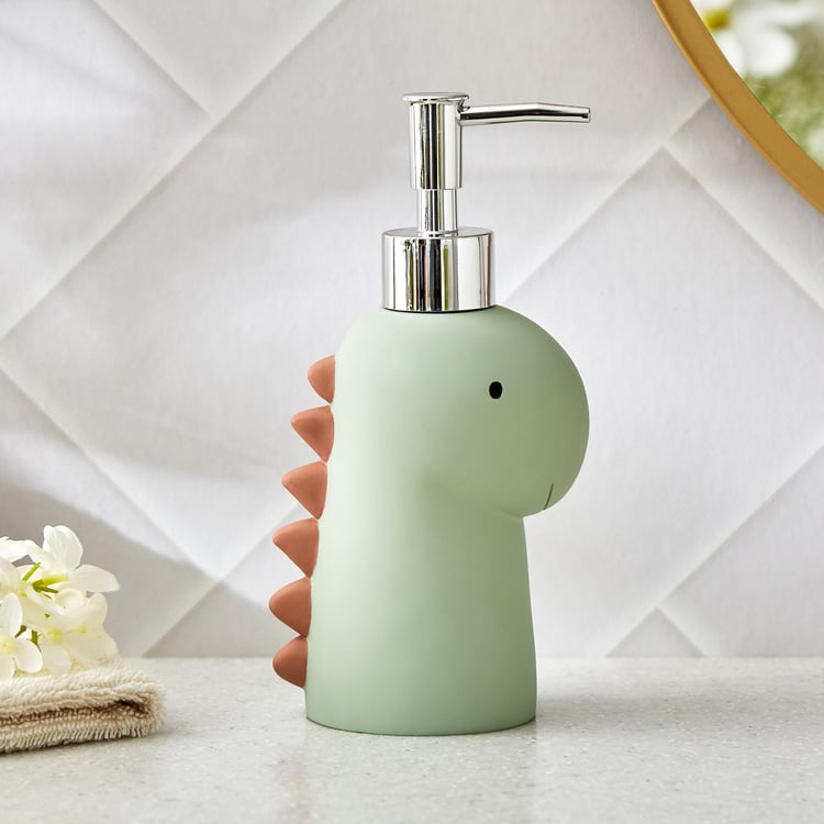 Slate Kids Polyresin Dinosaur Soap Dispenser - 230ml