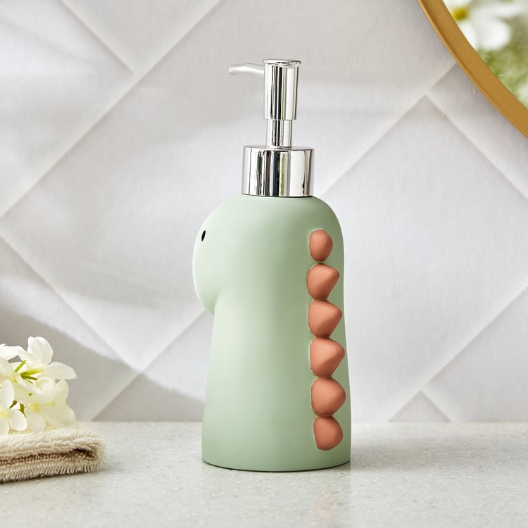 Slate Kids Polyresin Dinosaur Soap Dispenser - 230ml