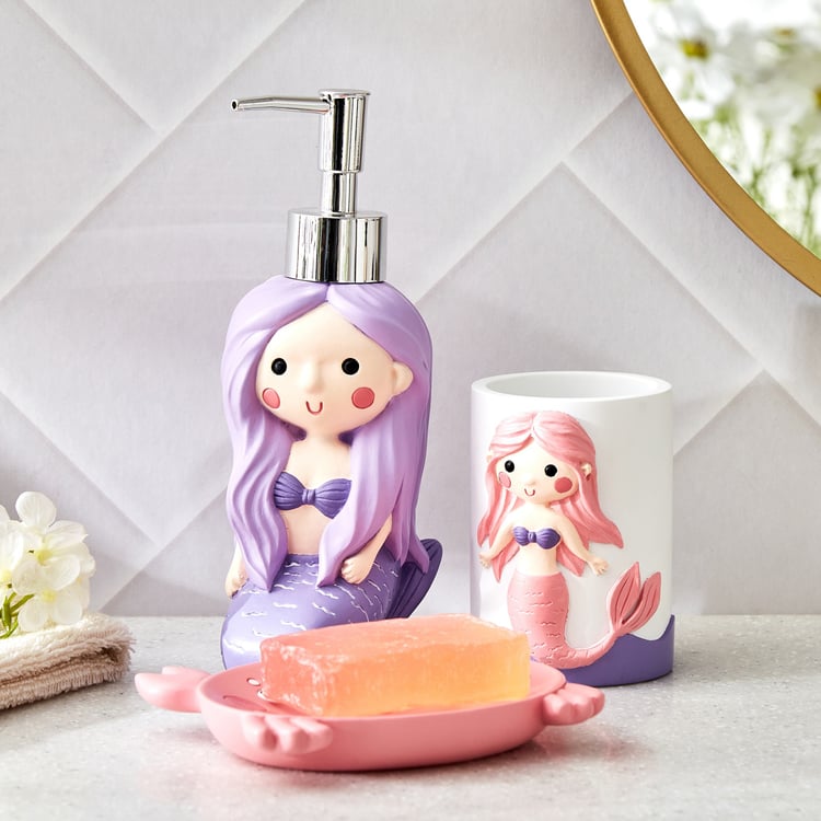 Slate Kids Polyresin Mermaid Holder