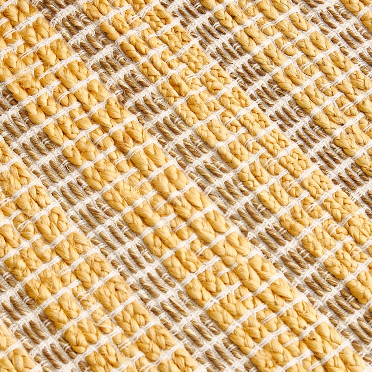 Natura Eden Jute Woven Dhurrie - 90x60cm