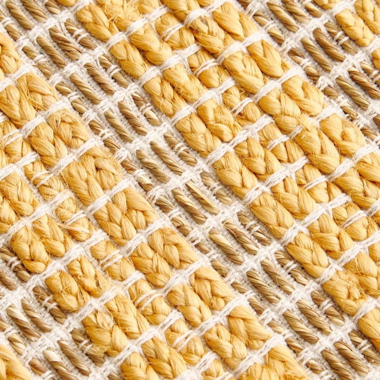 Natura Eden Jute Woven Dhurrie - 90x60cm