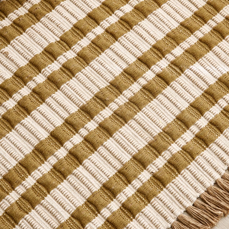 Natura Juno Jute Woven Dhurrie - 90x60cm