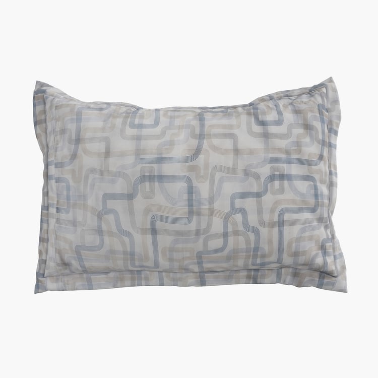 Ezra Cubistone Set of 2 Printed Pillow Covers - 70x45cm