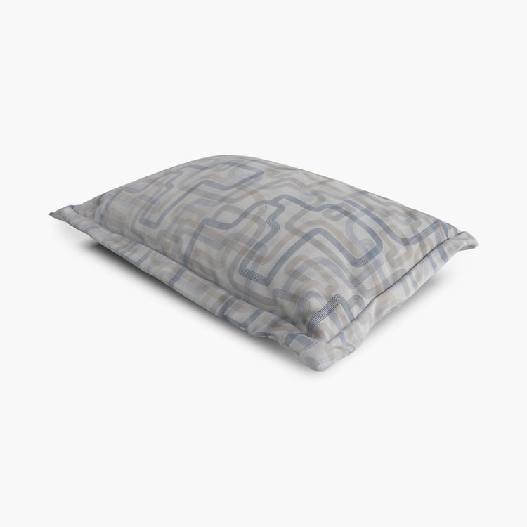 Ezra Cubistone Set of 2 Printed Pillow Covers - 70x45cm