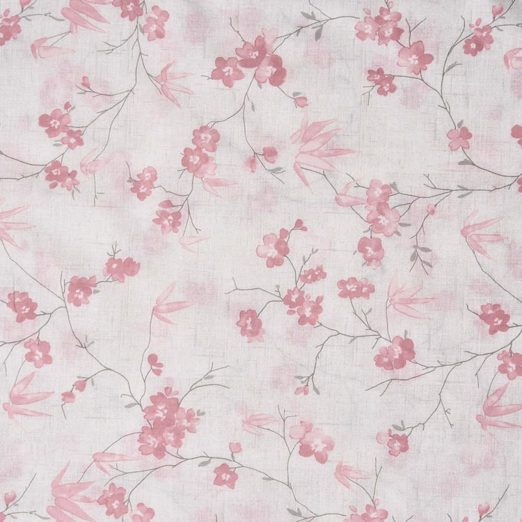 Ezra Bloom Set of 2 Floral Print Pillow Covers - 70x45cm