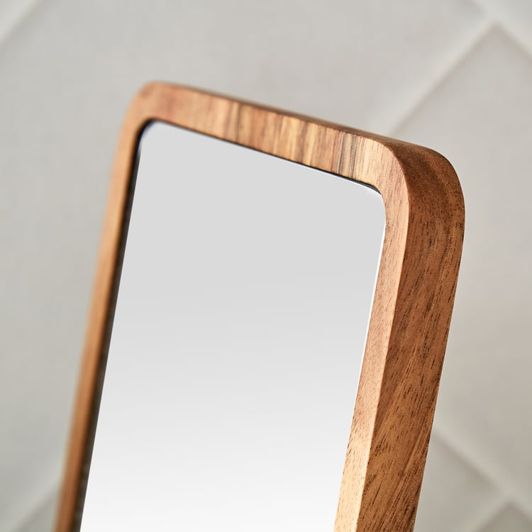 Senegal Carolina Acacia Wood Vanity Mirror