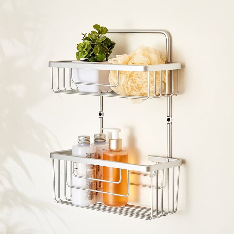 Orion Stem Metal 2-Tier Shower Caddy